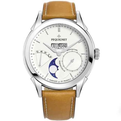 Pequignet Montre Pequignet Royale Origine Automatique Cadran Blanc - 9010433-CG