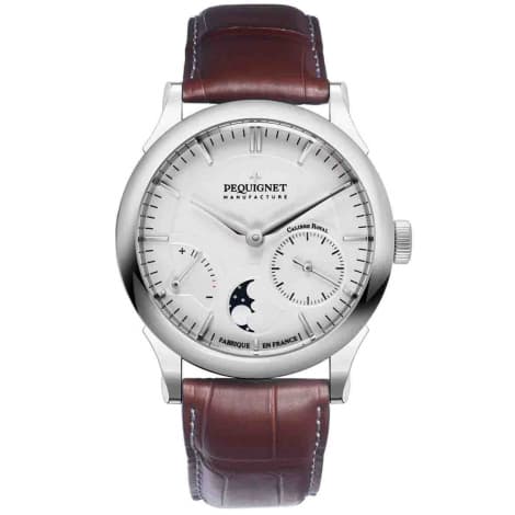Pequignet E. Montre Pequignet Royale Paris Automatique Cadran Blanc - 9007333