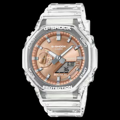 Casio Montre Homme Casio Résine Transparent GA-2100BM-7A5ER