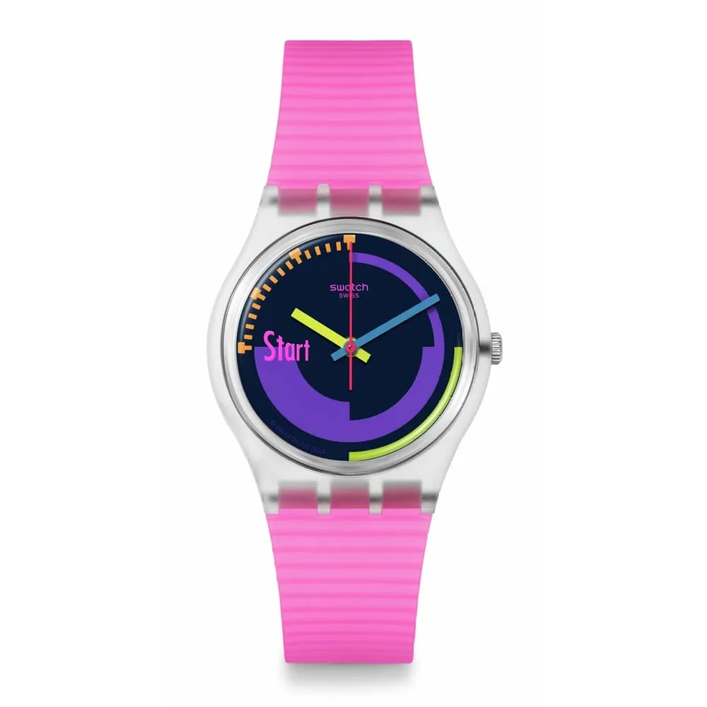 Swatch Montre quartz Mixte Gent Noir