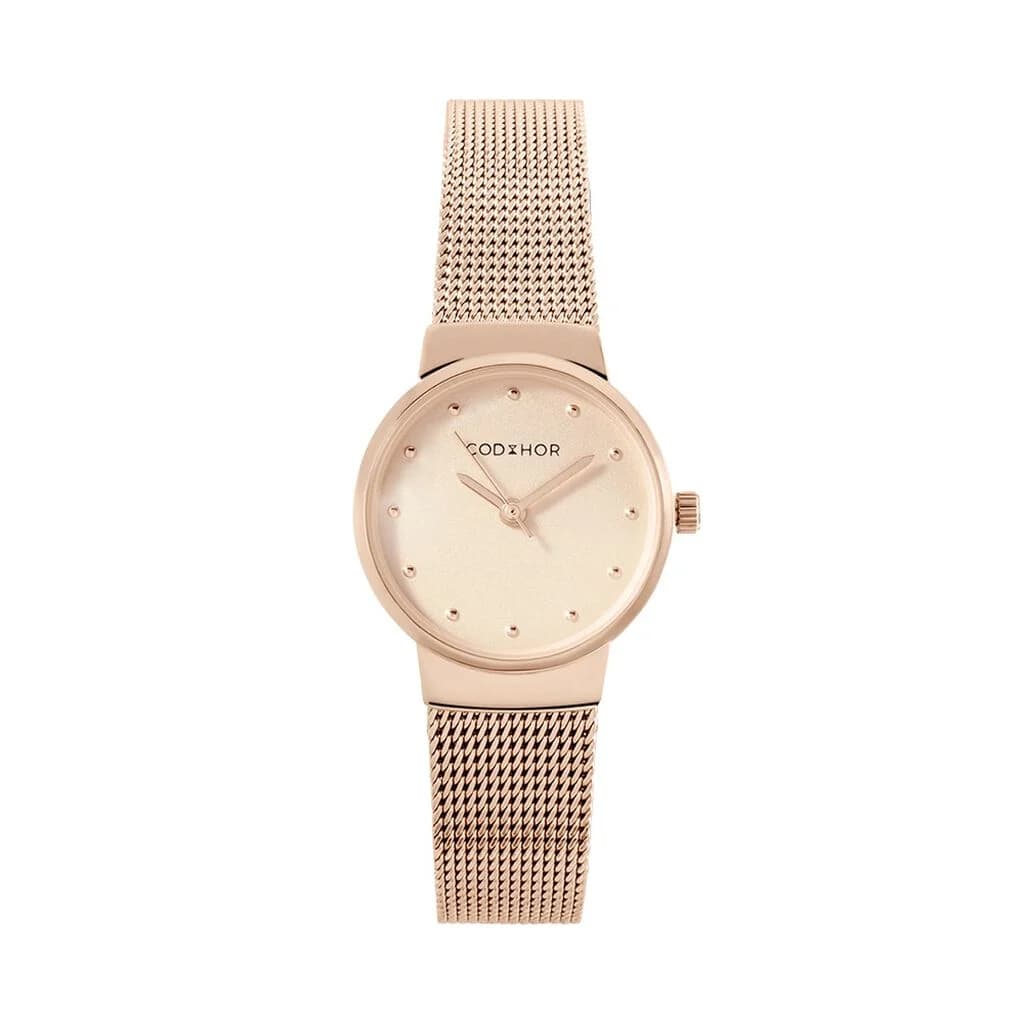 CODHOR Montre Codhor Fleur Doré Rose
