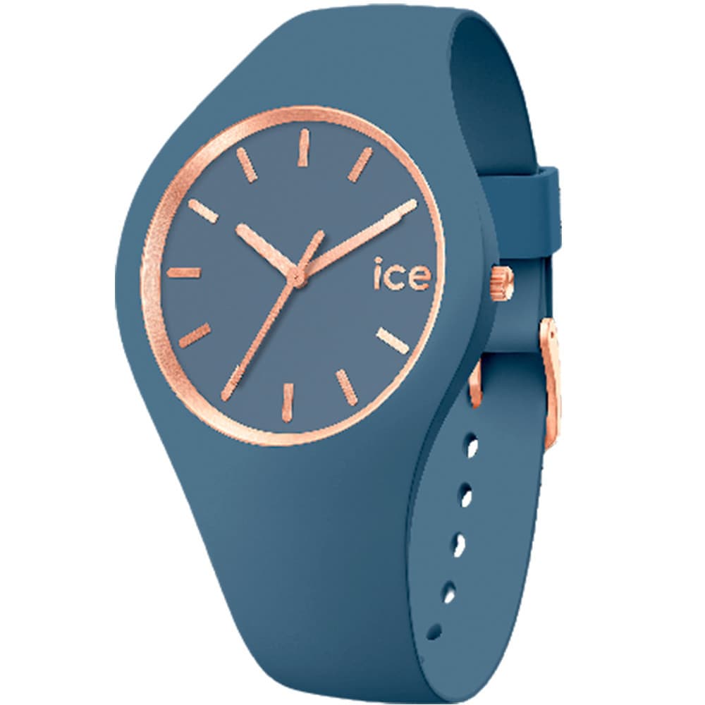 Ice Watch Montre Ice Watch Collection Ice Glam Brushed en Silicone Bleu