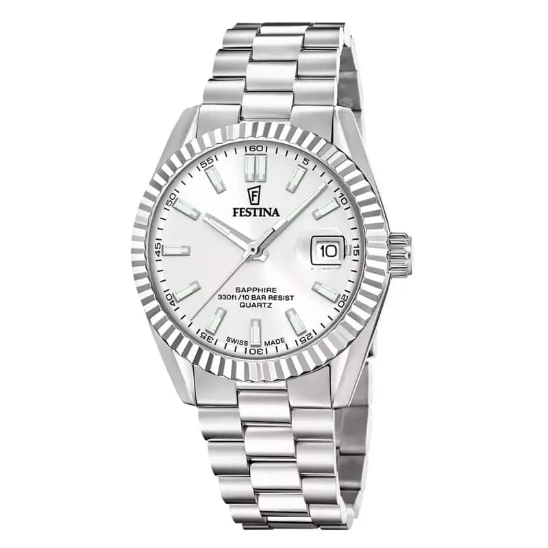 Festina Swiss Made Montre Classic Steel F20084/A
