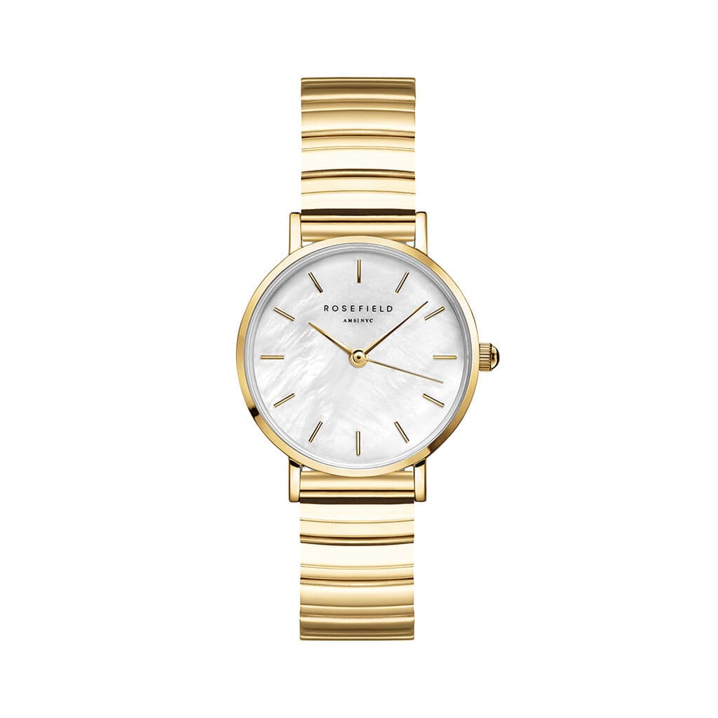 Rosefield Montre Rosefield Small Edit Nacre Blanche