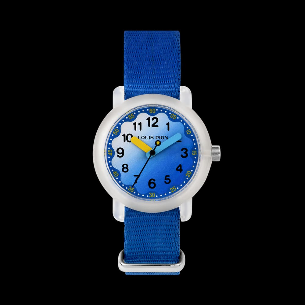 Louis Pion Montre Enfant Lou Bleu