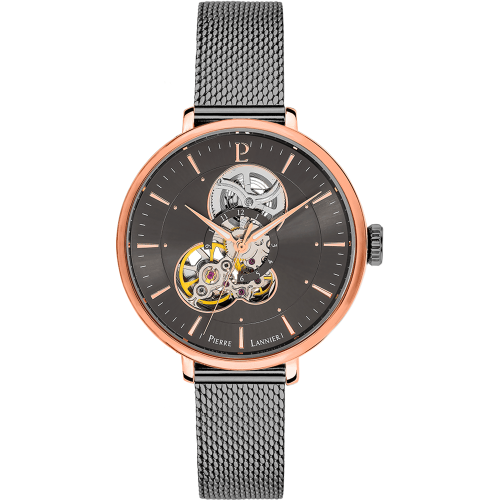 Pierre Lannier Montre Automatique Pierre Lannier Collection Melodie en Acier Gris