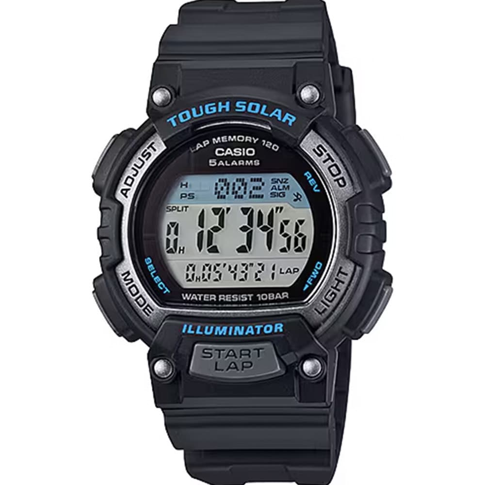 Casio Sport Technologie — boîtier gris