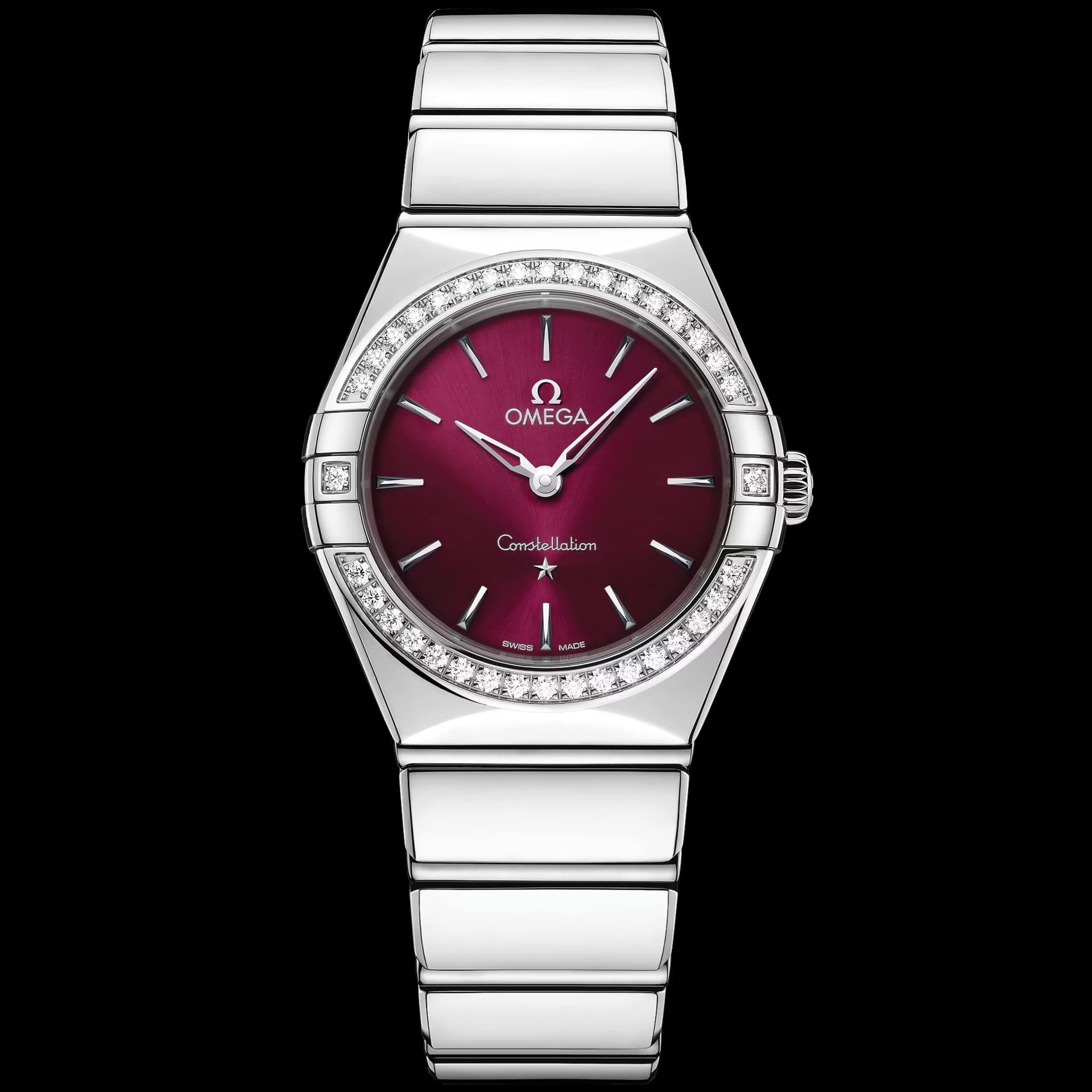 Omega Constellation 28 mm, acier sur acier