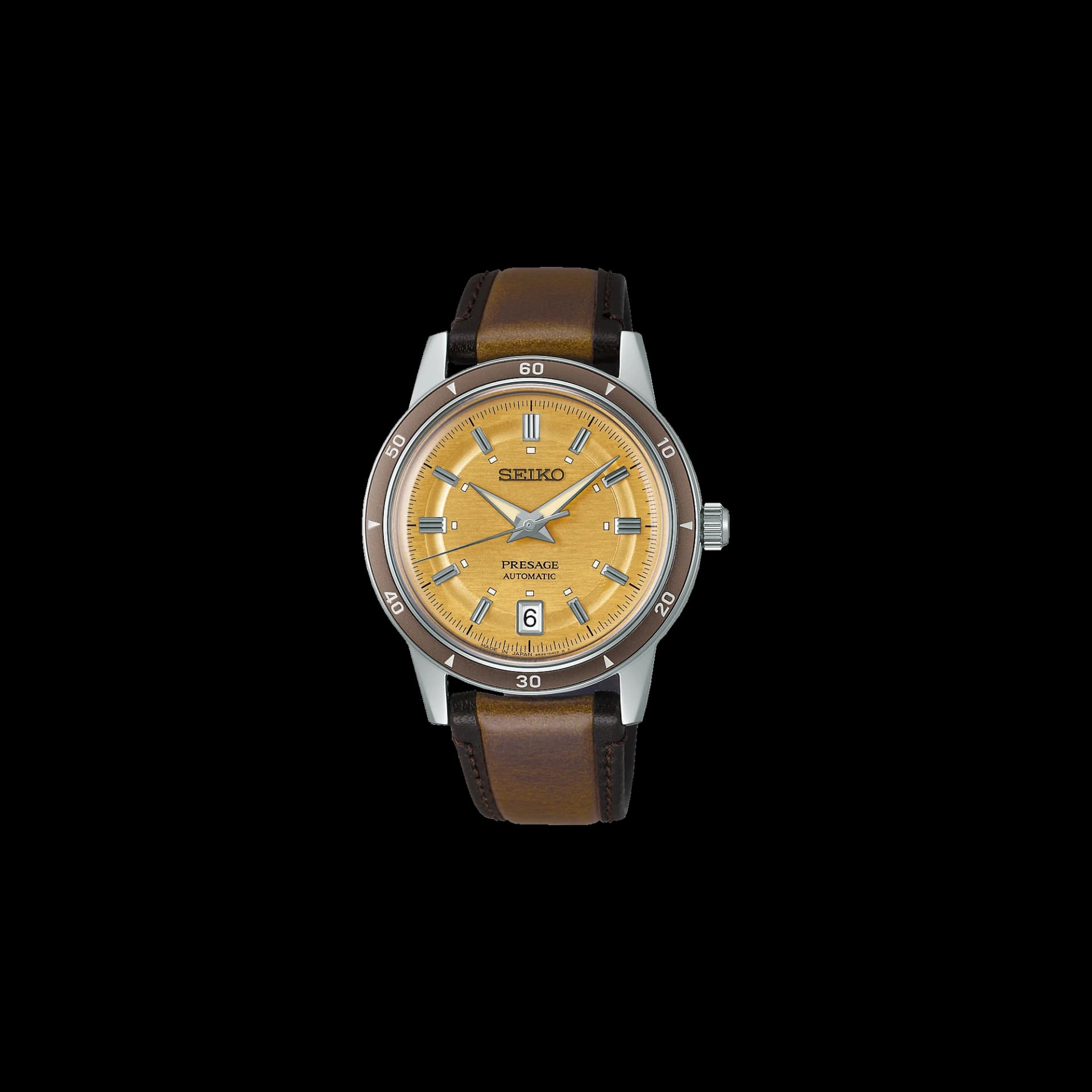 Seiko Presage — cadran doré 40 mm