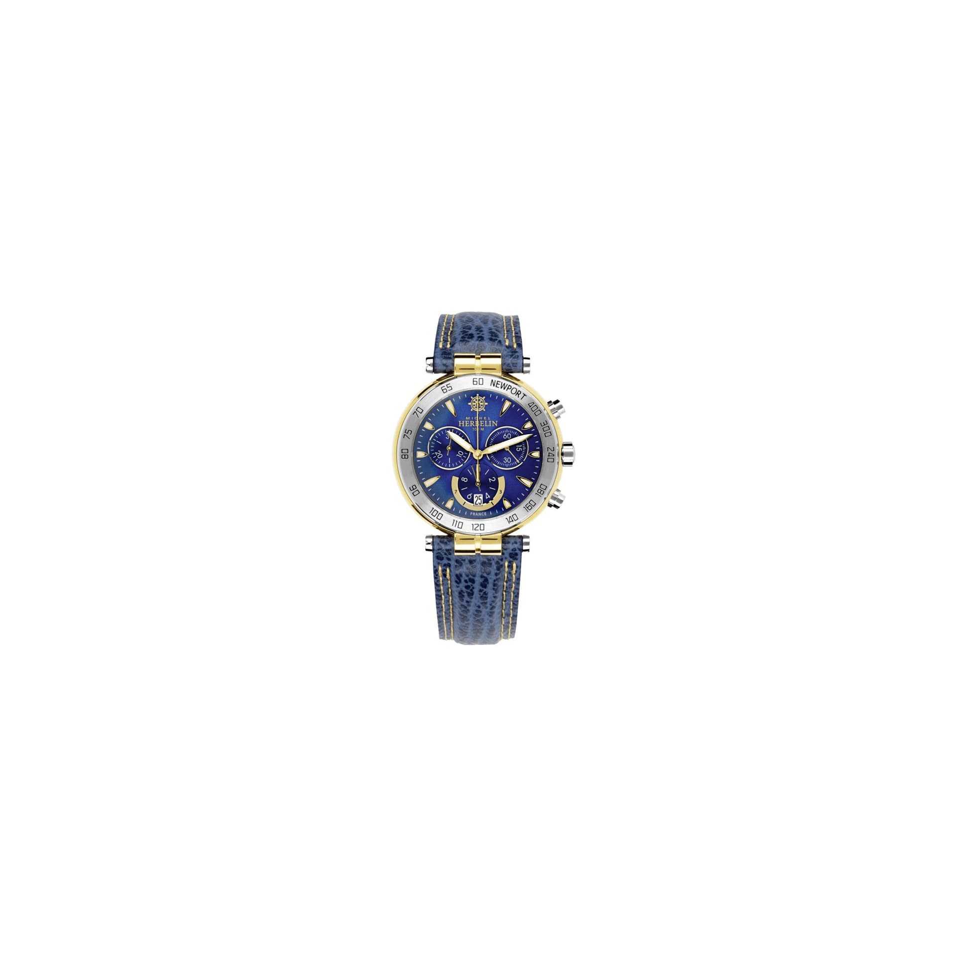 Michel Herbelin Montre Herbelin Newport Originals Homme Quartz Chronographe - 37654T35