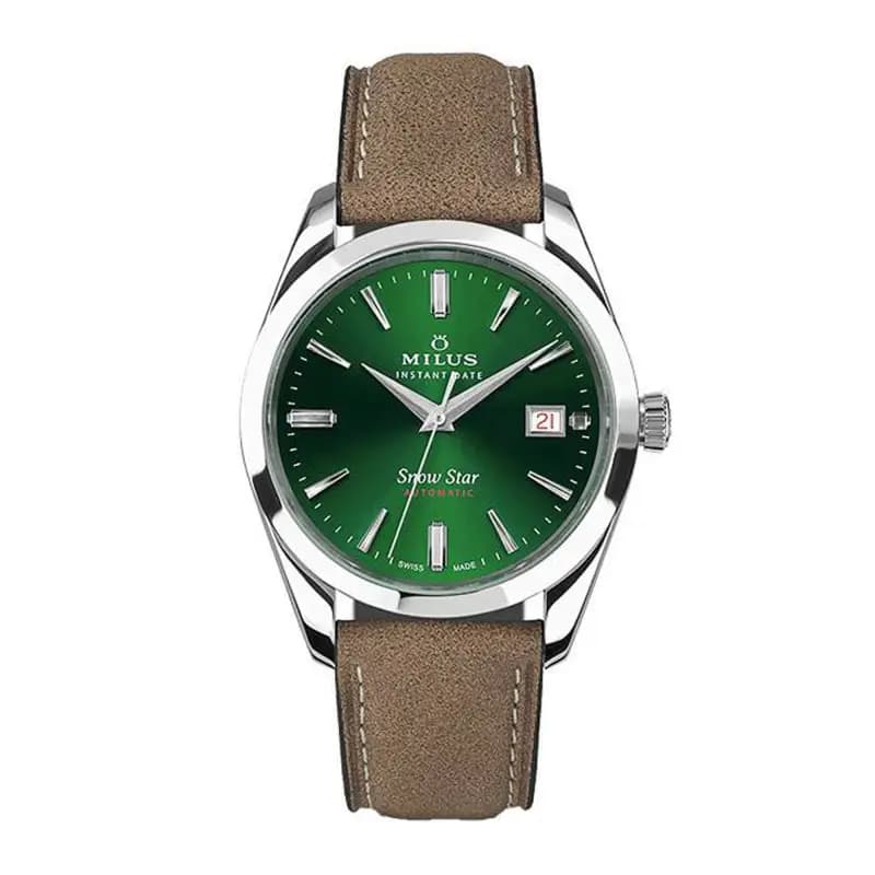 Milus Montre Snow Star Boreal Green