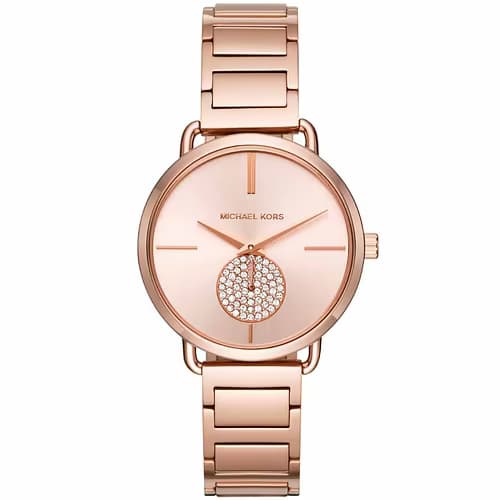 Michael Kors Montre Femme MICHAEL KORS en Acier Rose Etanche