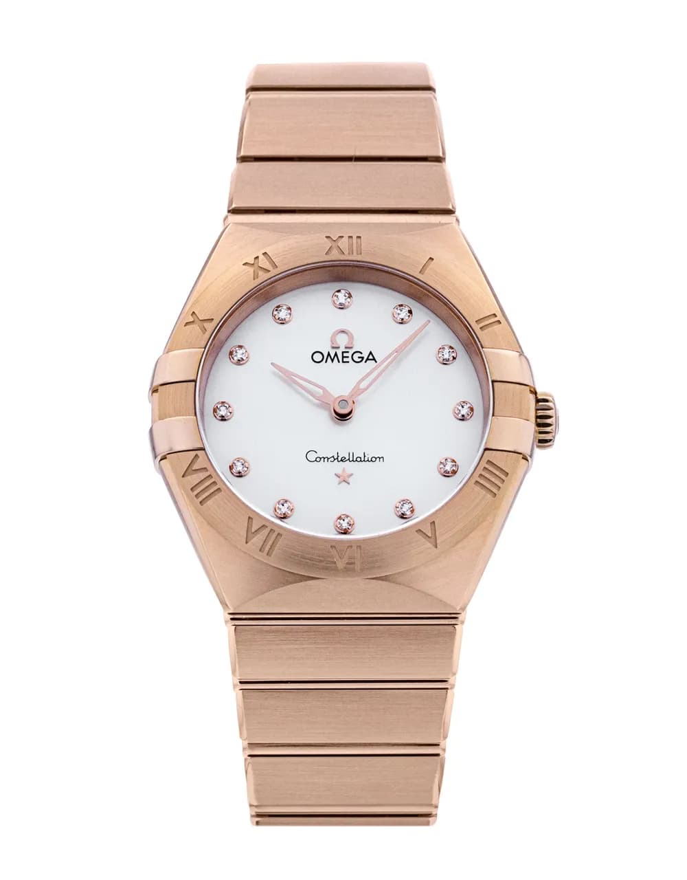Omega Constellation Ladies — boîtier or rose