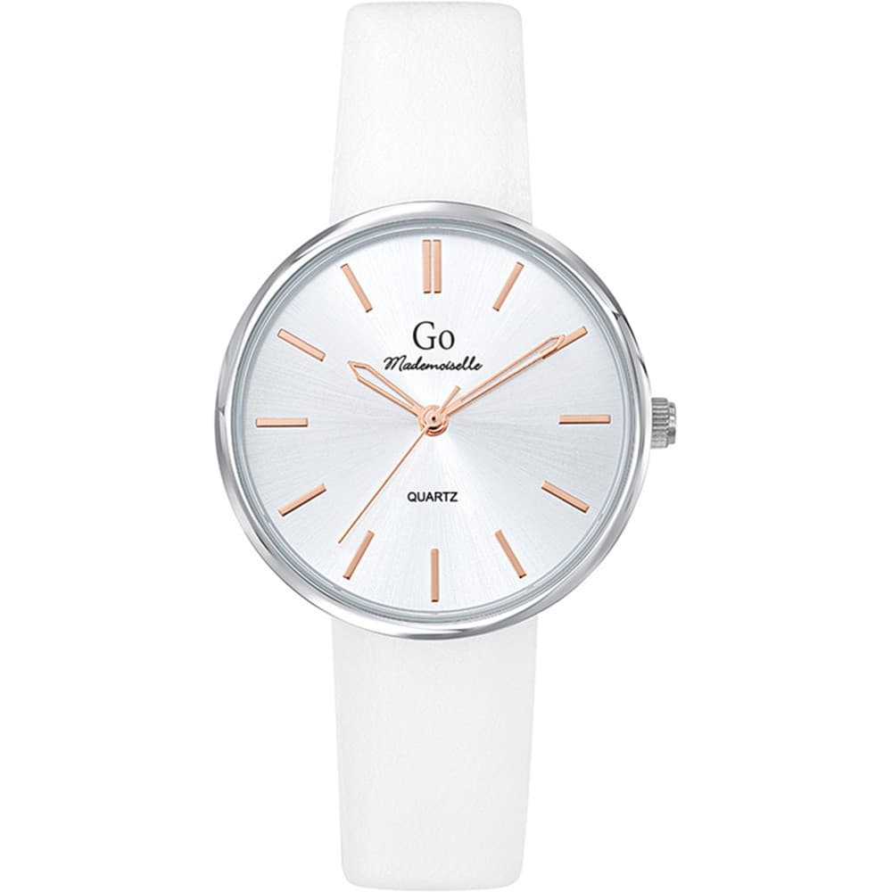 GO Mademoiselle Montre GO Mademoiselle en Polyuréthane Blanc