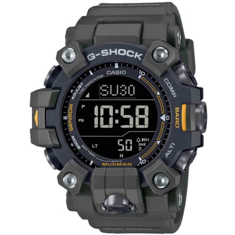 Casio Montre GShock Master of G - Mudman - Kaki 56.7 x 52.7 mm- GW-9500-3