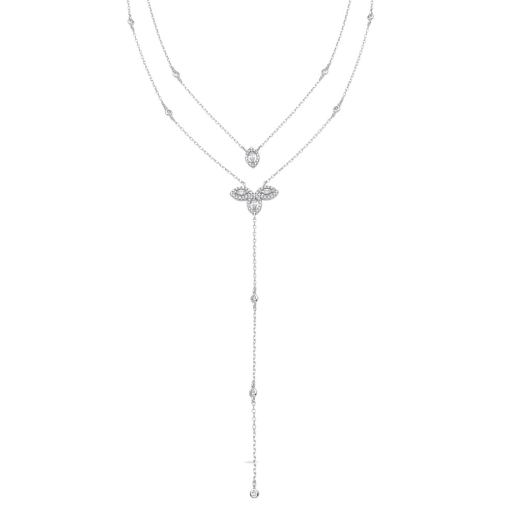 Gena Multi-rangs Femme Fleur de Vie Argenté