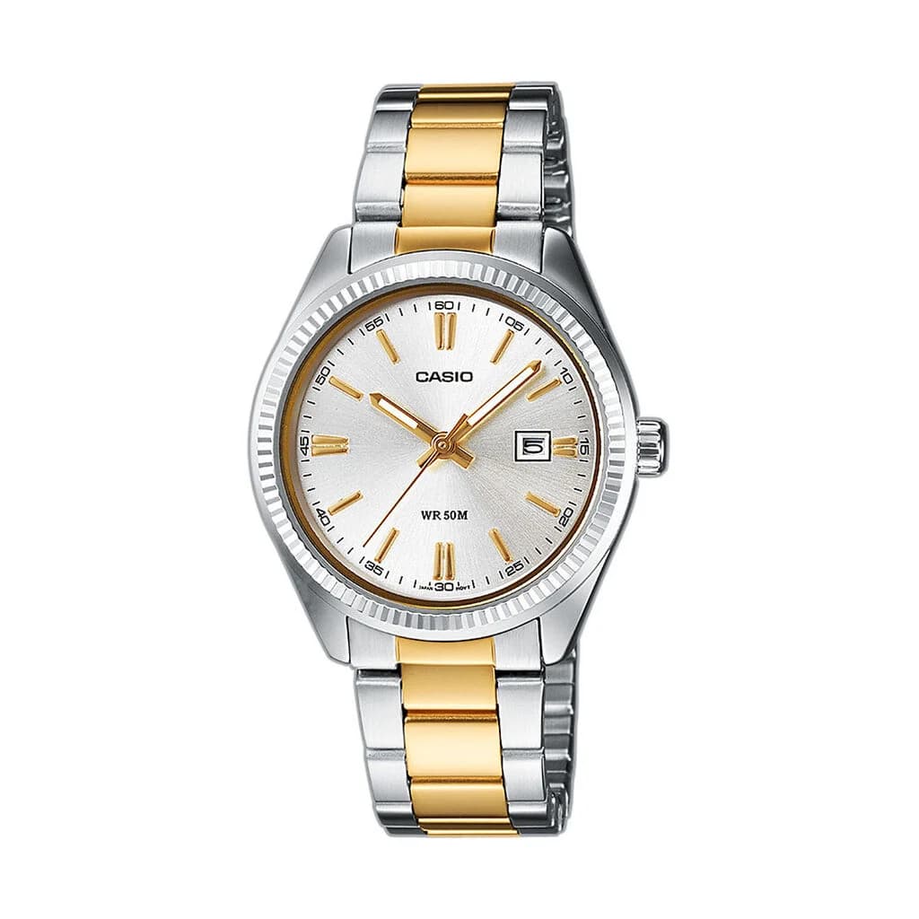 Casio Collection Heritage — cadran argenté