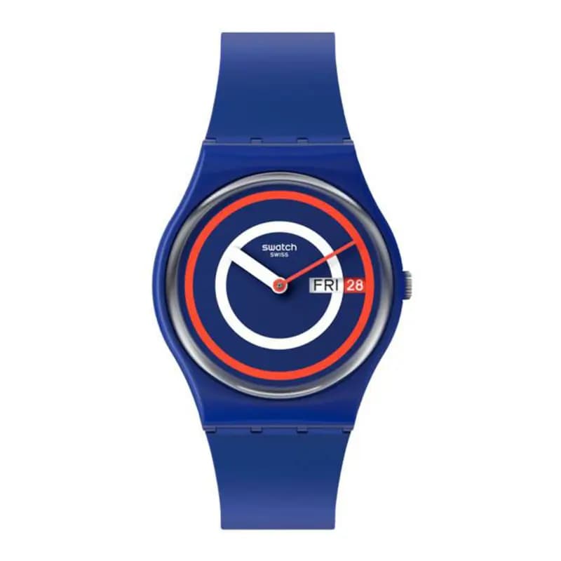 Swatch Blue to Basics — bracelet bleu
