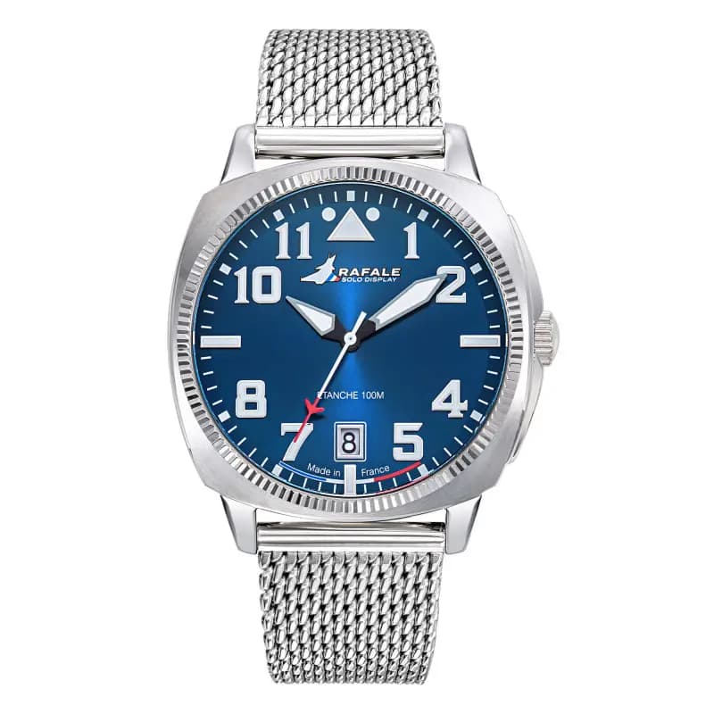 Patrouille de France Montre Rafale Solo Display COACH Acier Cadran Bleu 666031