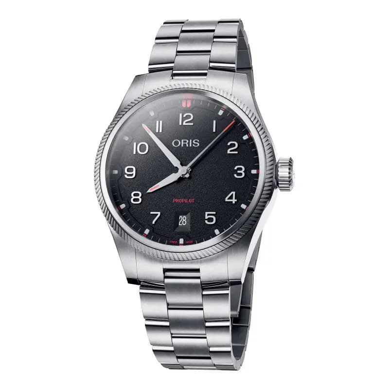 Oris Montre ProPilot Date Noire 01 733 7805 4164-07 8 20 04LC