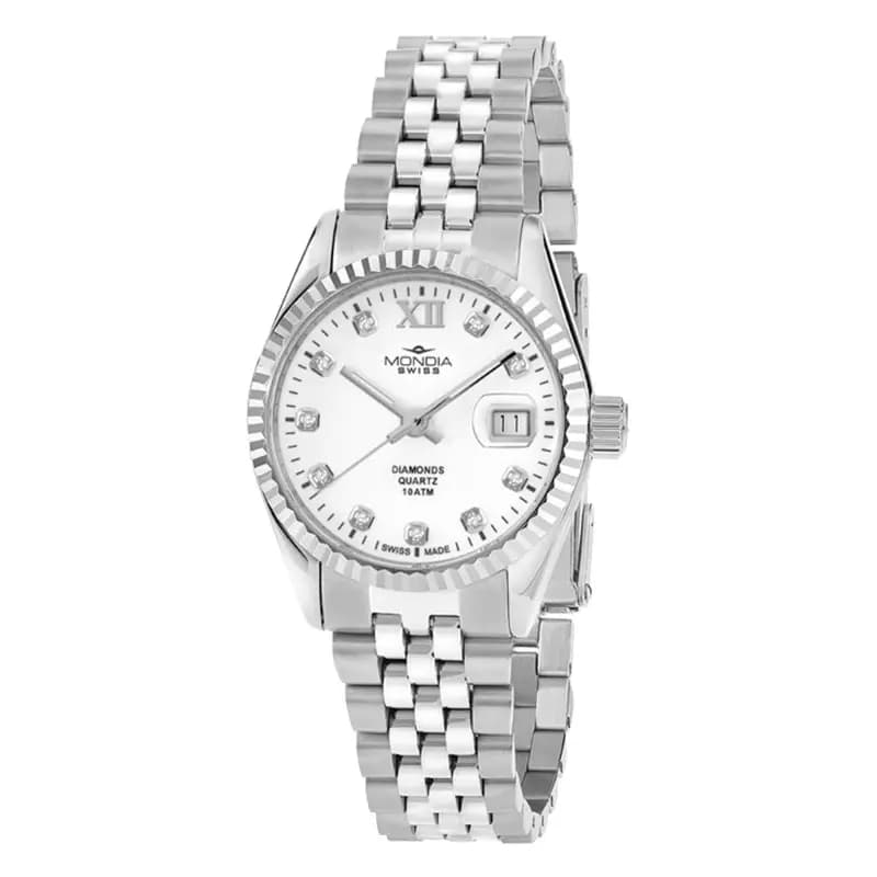 Mondia Montre Icon Legend Lady Diamonds MS-207-SS-02DWT-GB