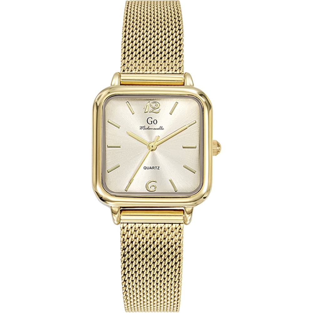 GO Mademoiselle Montre GO Mademoiselle en Acier et PVD Doré