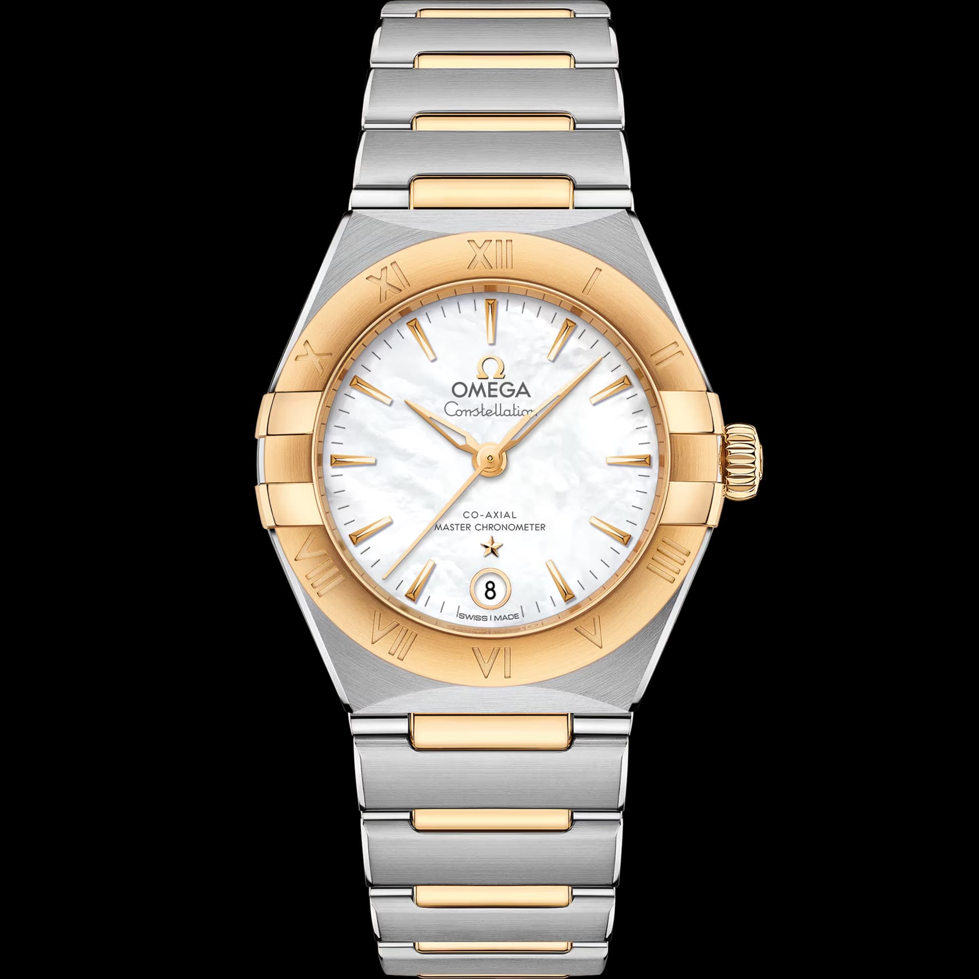 Omega Constellation 29 mm, acier - or jaune sur acier - or jaune