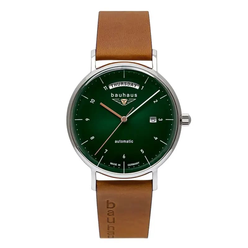Bauhaus Montre automatique verte 2162-4
