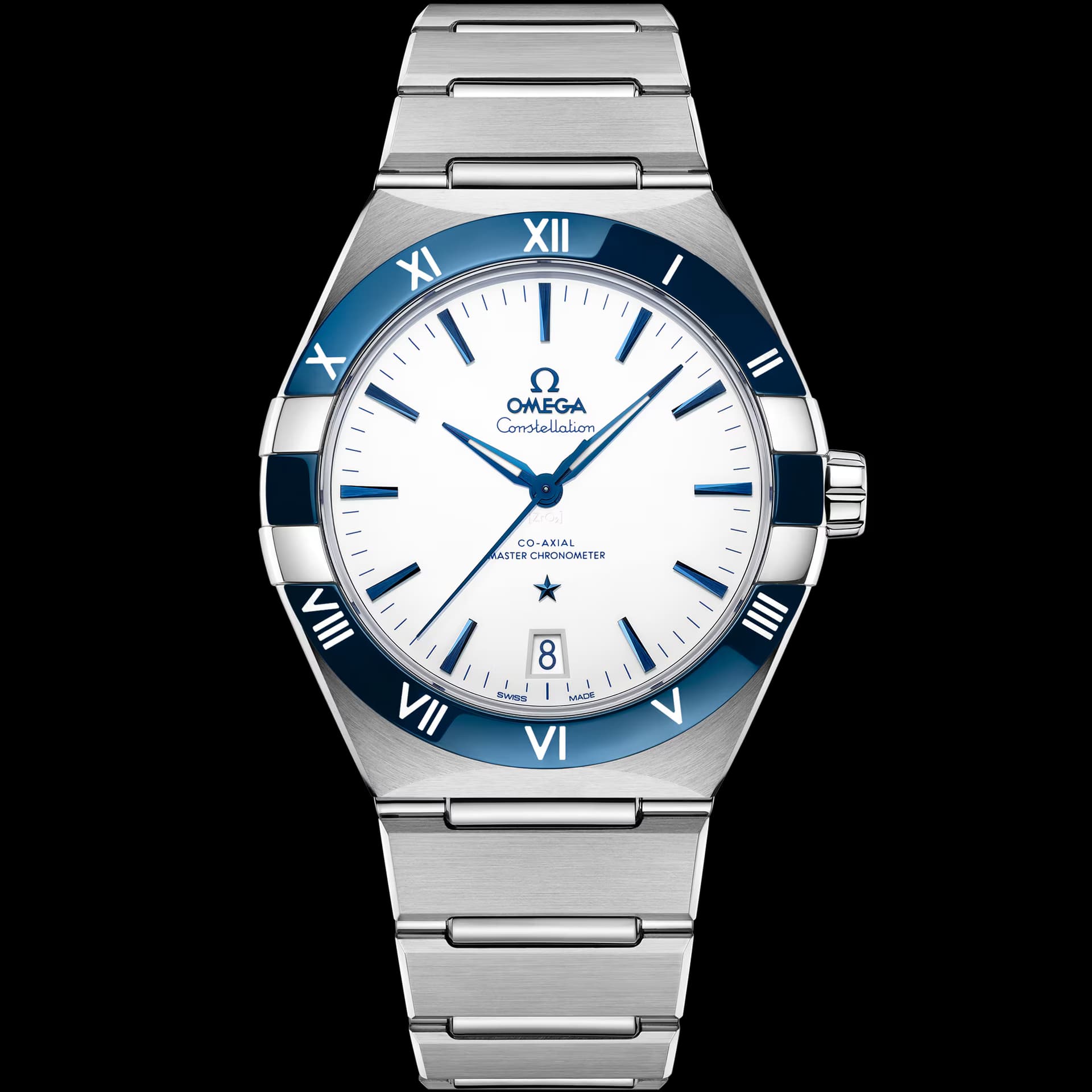 Omega Constellation 41 mm, acier sur acier