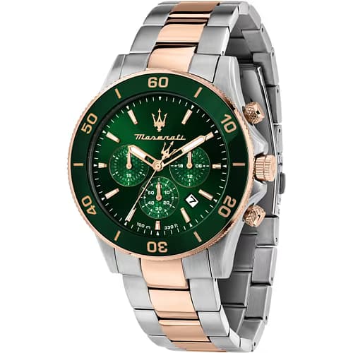 Maserati Montre Homme Maserati Acier Acier inoxydable Or rose R8873600004