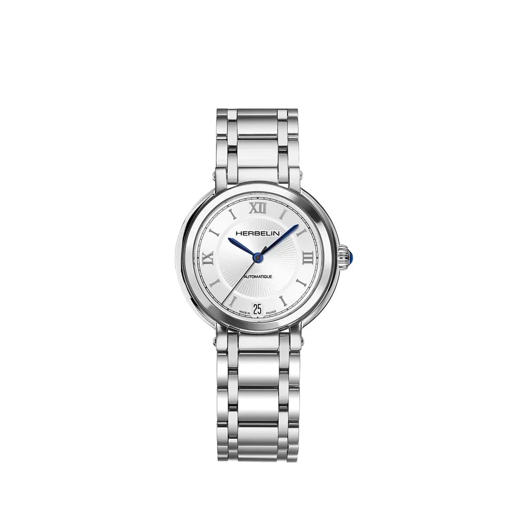 Michel Herbelin Montre automatique Femme Galet Argenté
