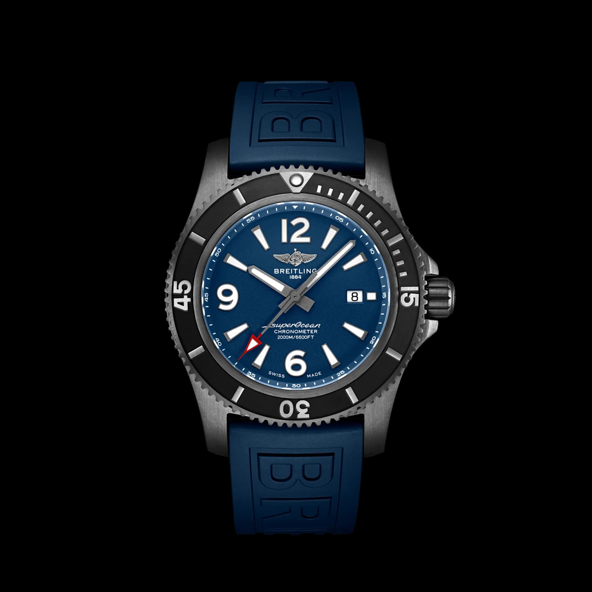 Breitling Superocean Automatic 46 Black Steel