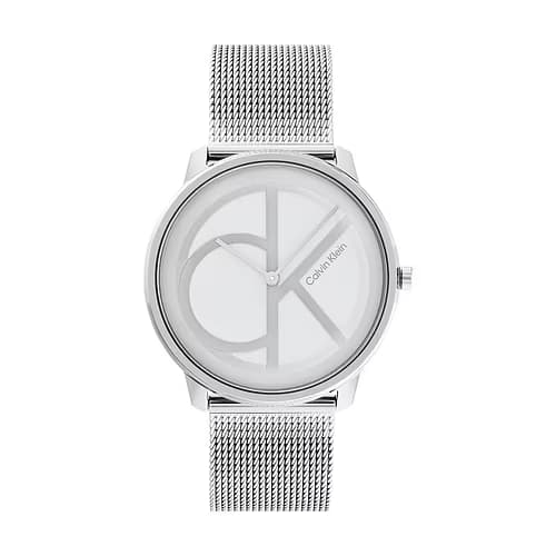 Calvin Klein Montre Cadran Gris Mixte Calvin Klein Acier 25200027