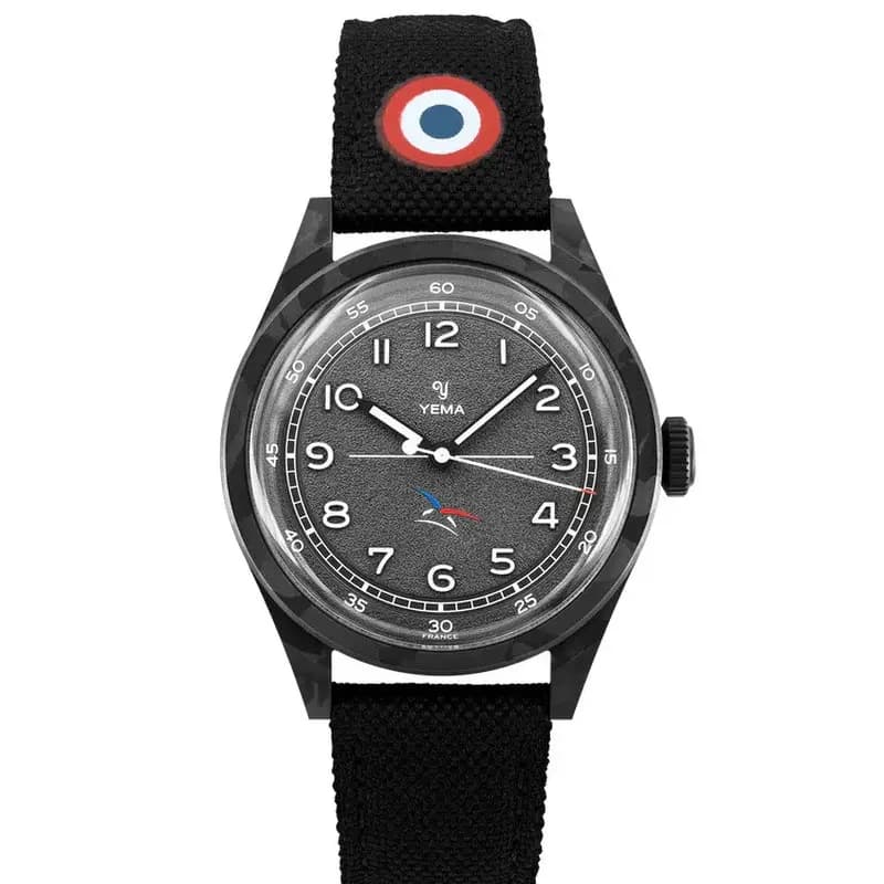 Yema Montre Flygraf Pilot French Air Force YMHF1593AA-CA