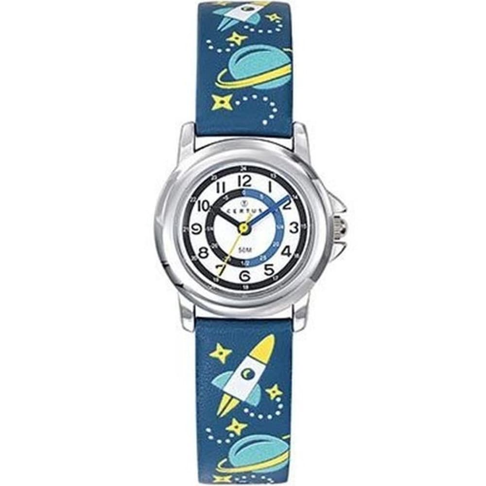 Certus Montre Certus en Cuir Synthétique Bleu