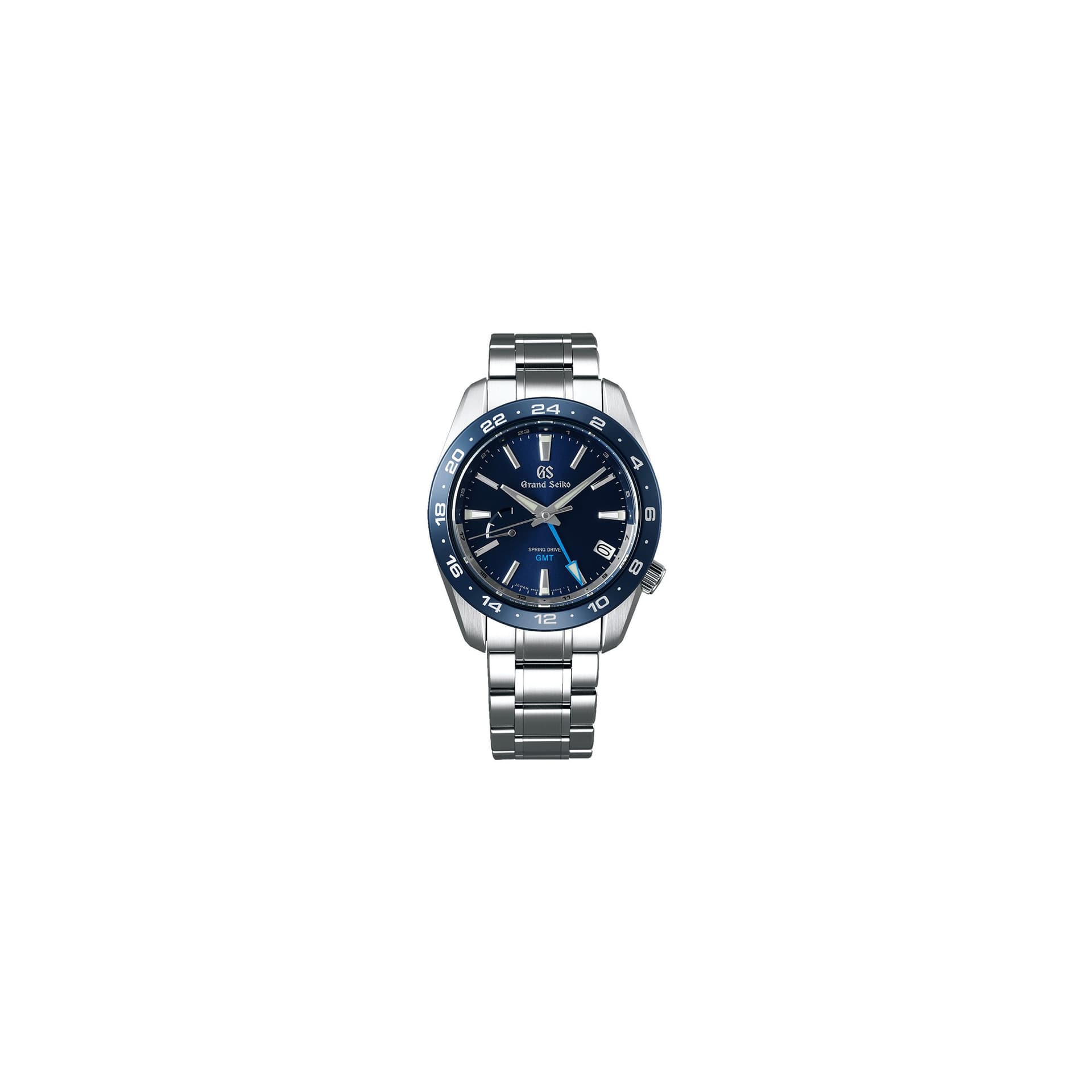 Grand Seiko Montre Grand Seiko Sport Spring Drive cadran bleu bracelet acier 40,5 mm