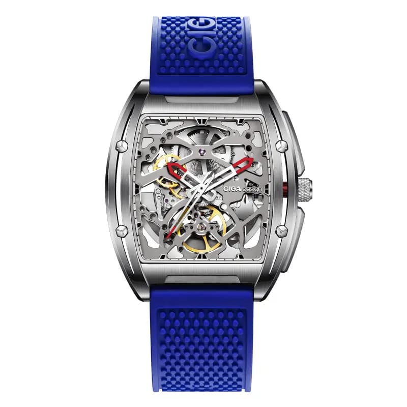 Ciga Design Montre Série Z Edge Blue Z031-SS01-W5BU