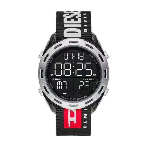 Diesel Montre Homme DIESEL en Tissu Noir