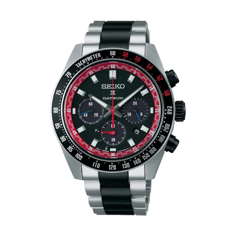 Seiko Prospex Speedtimer Datsun — cadran noir