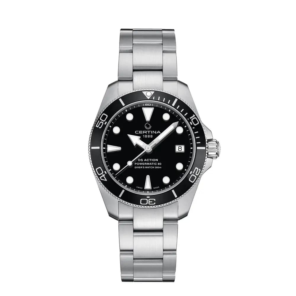 Certina Montre automatique Mixte DS action Noir