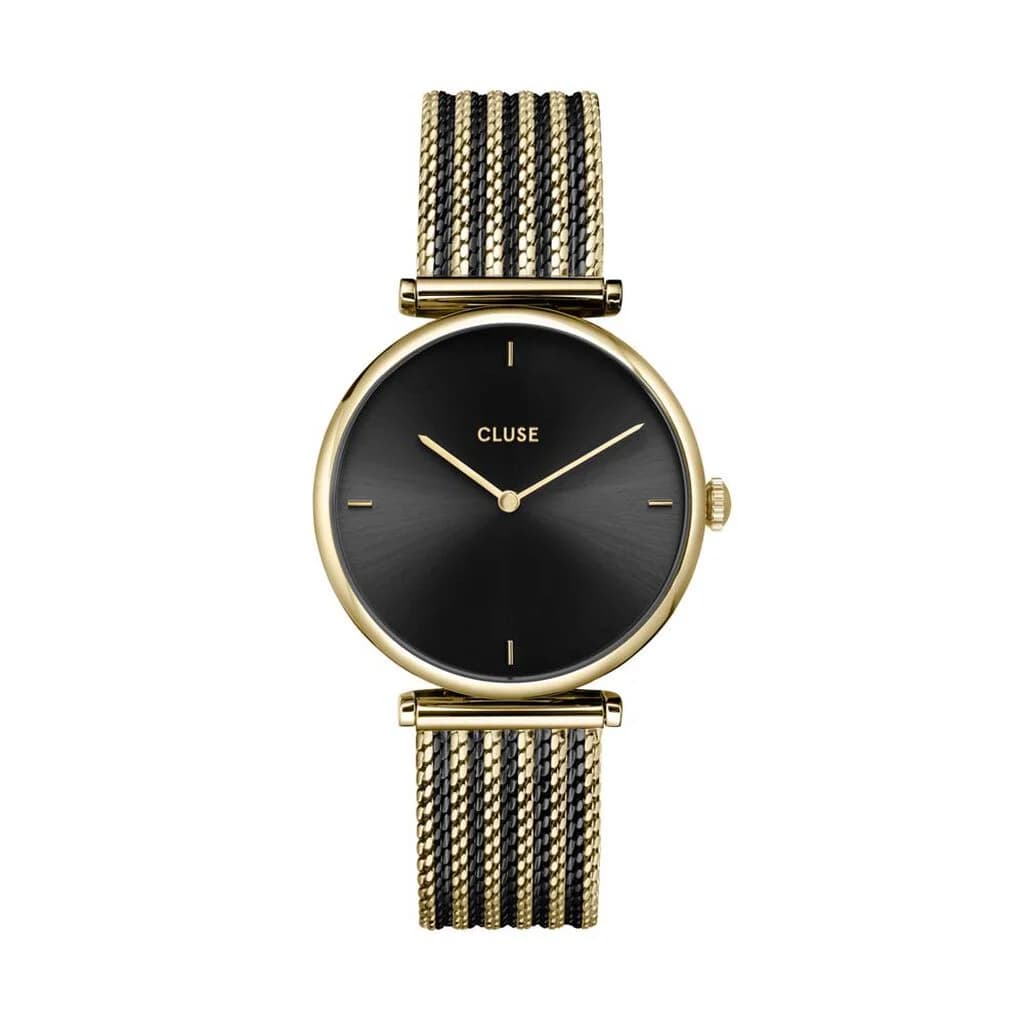 Cluse Triomphe — cadran noir doré