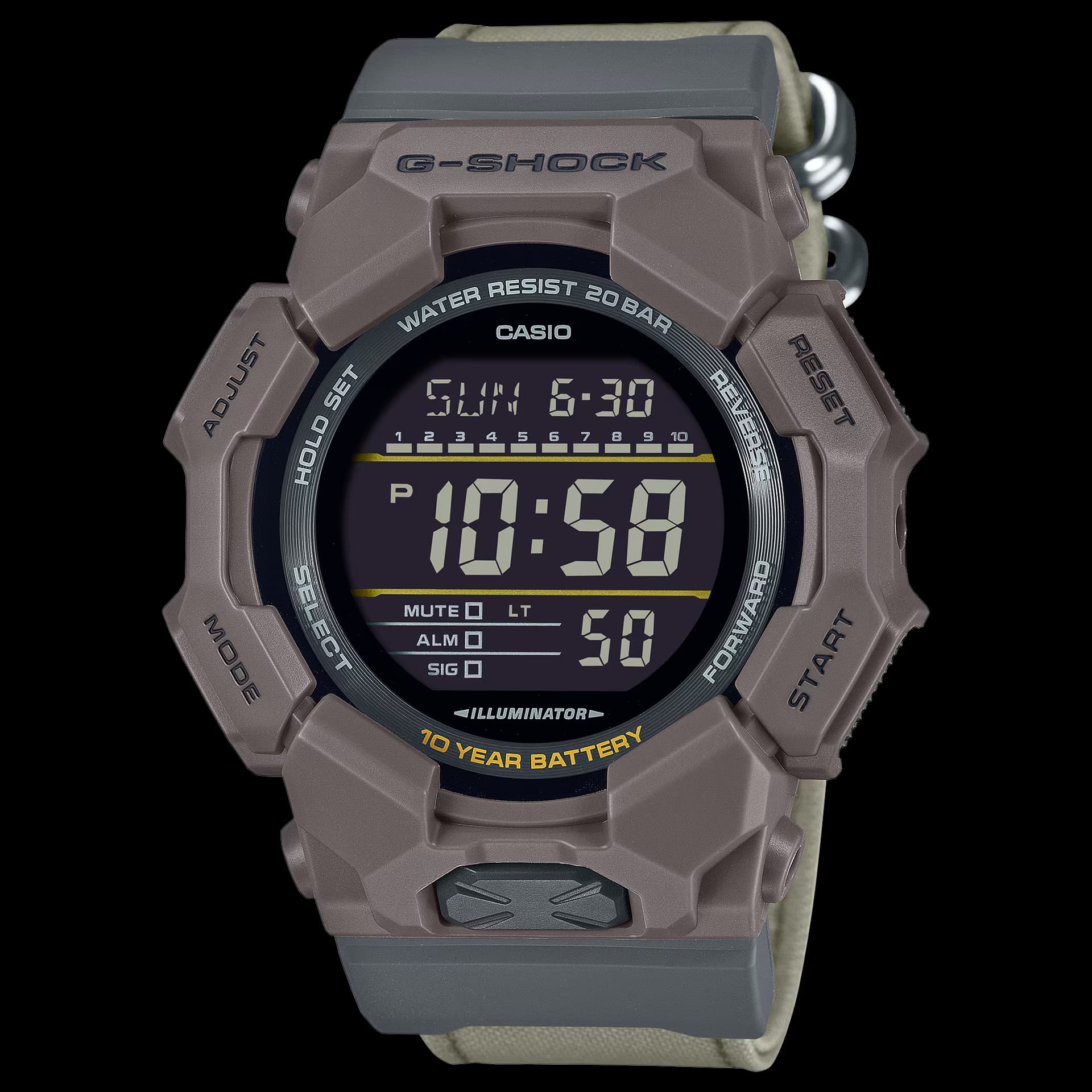 Casio G-Shock — boîtier carbone bio/résine bio