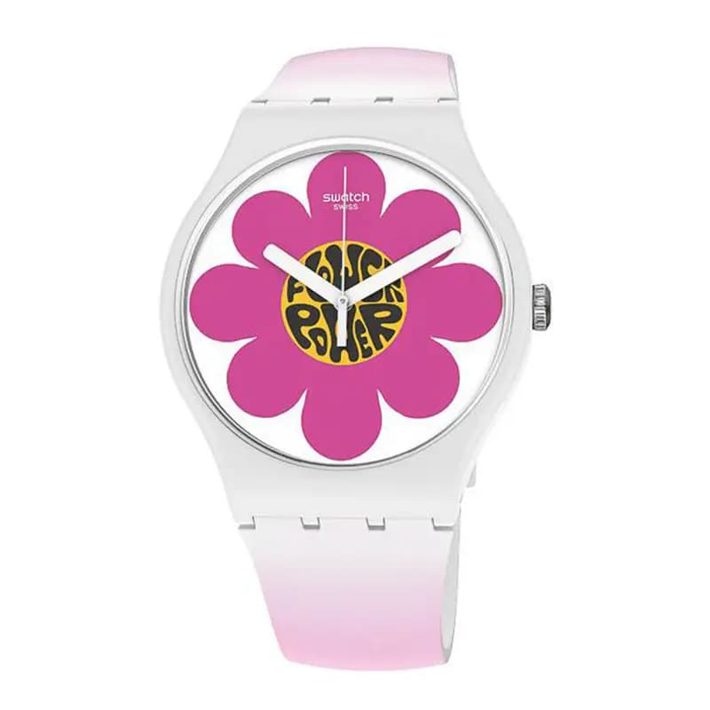 Swatch Montre Flower Hour SO32M104
