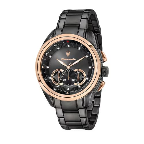 Maserati Montre Homme MASERATI en Acier Noir Etanche