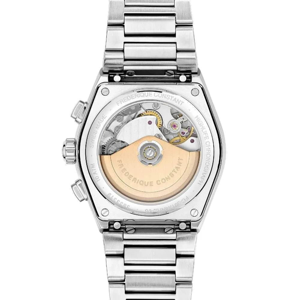 Frédérique Constant Montre Frédérique Constant Highlife Chronograph Cadran Noir - FC-391B4NH6B