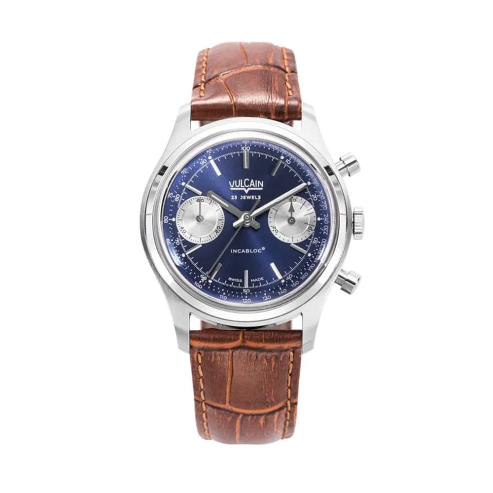 Vulcain Chronograph Bleu - 38MM