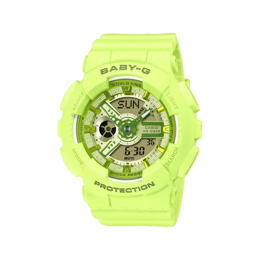 Casio Baby-G BA-110YK-3A — cadran jaune