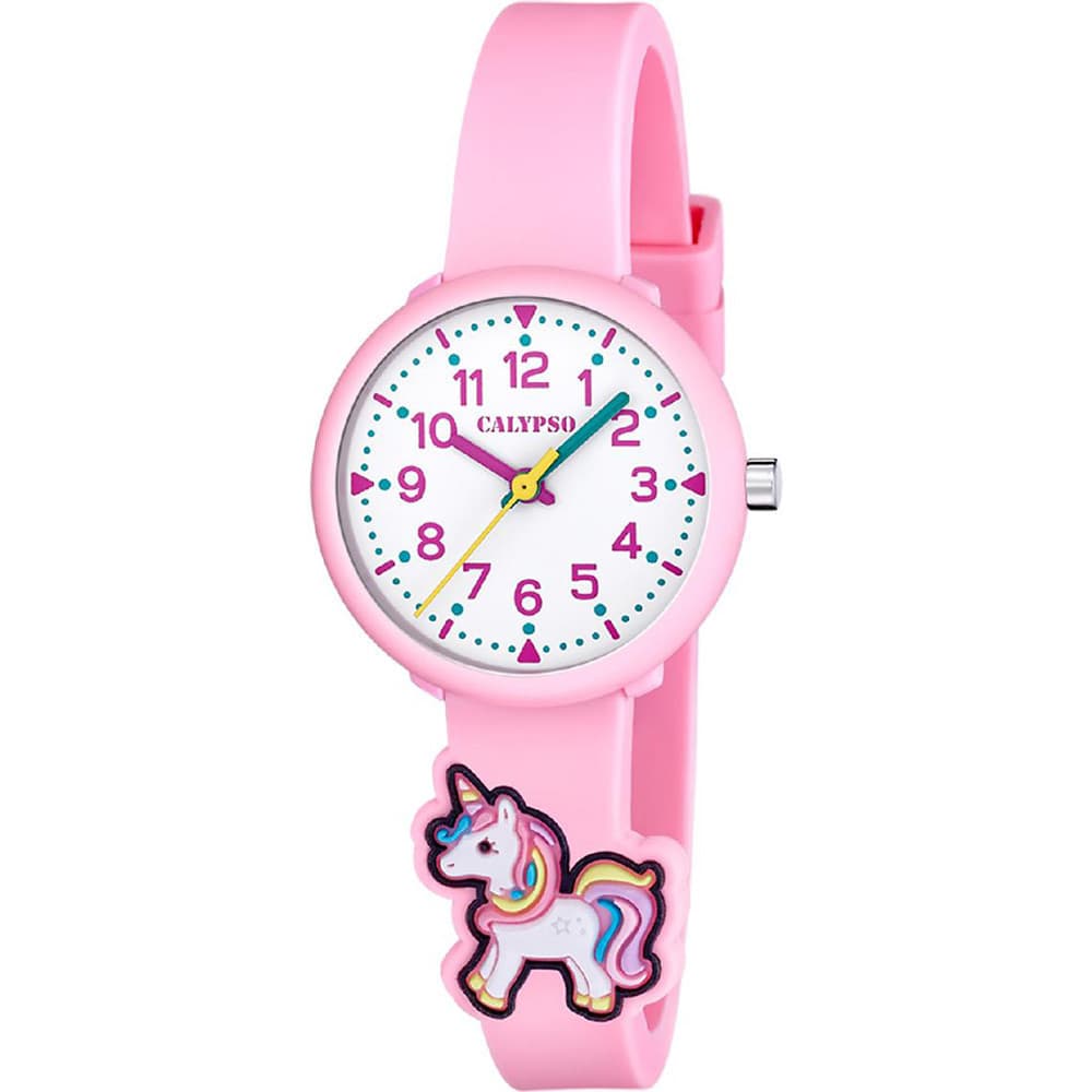 Calypso Montre Calypso en Silicone Rose