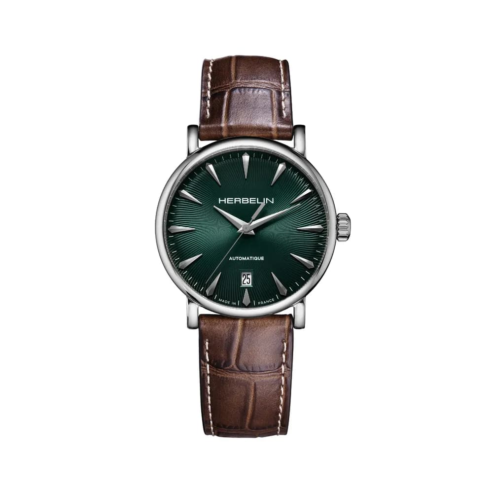 Michel Herbelin Montre automatique Homme Inspiration Vert ombré