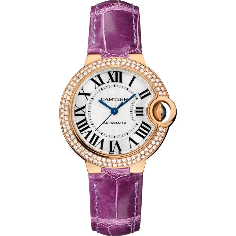 Cartier Ballon Bleu 33 mm — or rose